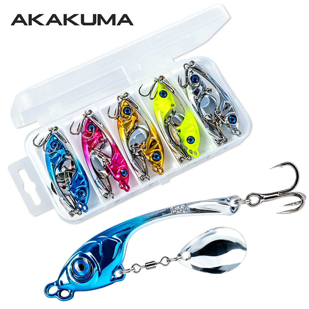Fishing Lure Making Kit - 10 Pcs/Box Double Hole Metal VIB