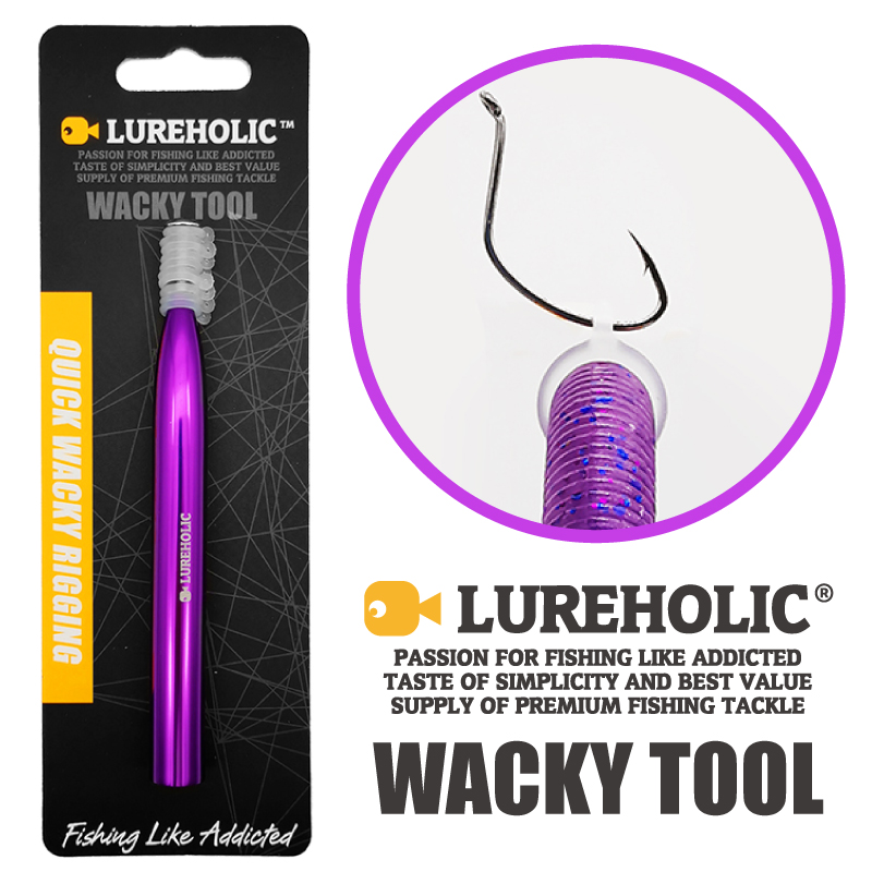 LUREHOLIC 8mm 12mm Wacky Tool  - Fishing Lure Making Kit recension och pris