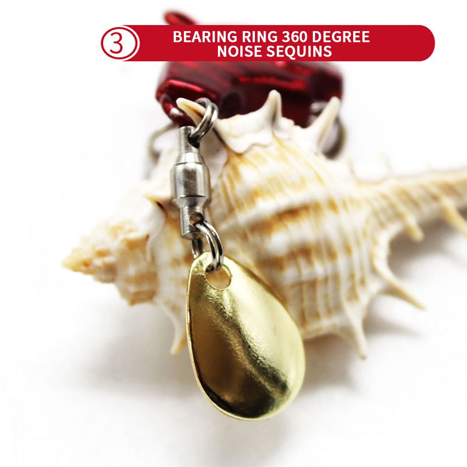 ToplineTackle Tail Spinner Fis - Fishing Lure Spoon recension och pris