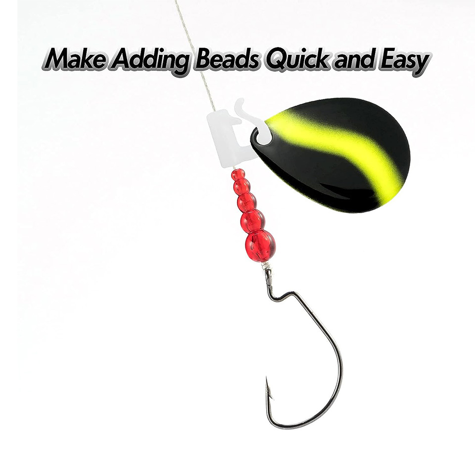 50PCS Stacked Fishing Beads Tr - Fishing Lure Spinner recension och pris