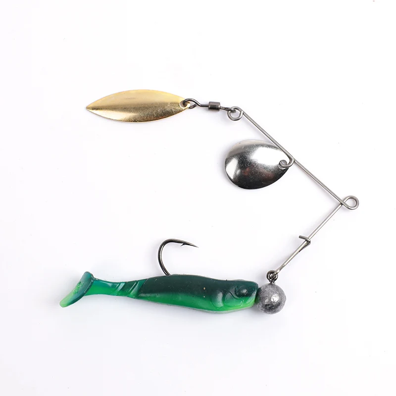 OUTKIT 5pcs 2.5g Spinner Fishi - Fishing Lure Buzzbait recension och pris