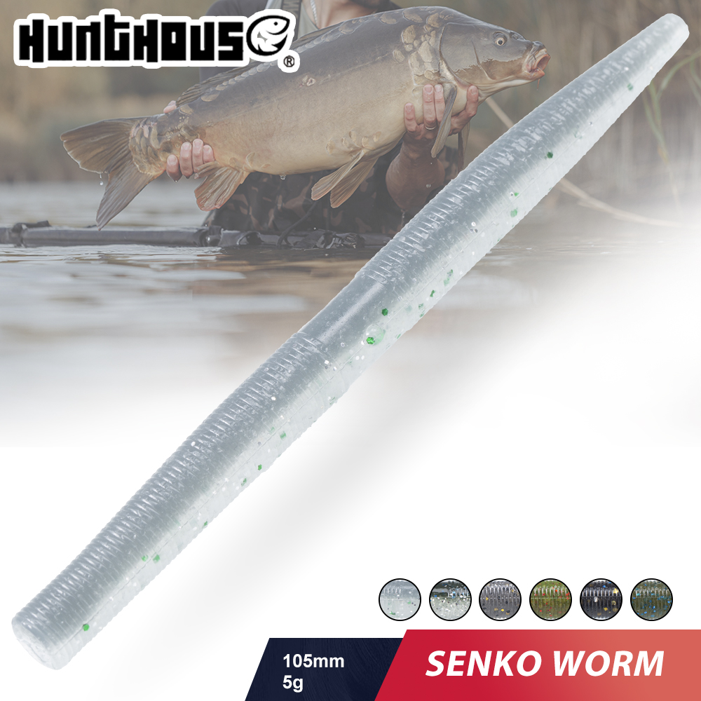 Hunthouse Senko Worm Soft Fish - Fishing Lure Soft Plastic recension och pris