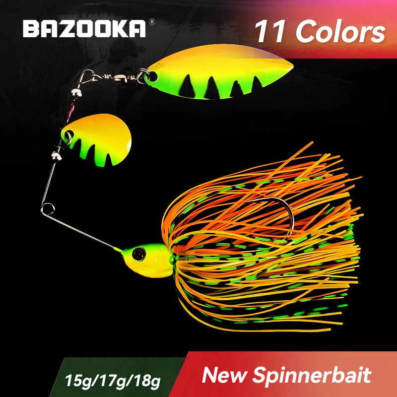 Bazooka 15g 18g Spinnerbait Fi - Fishing Lure Buzzbait recension och pris
