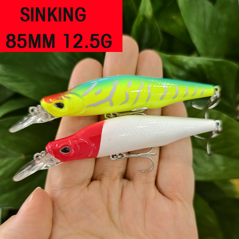 Sinking Minnow Fishing Lures 8 - Fishing Lure Jerkbait recension och pris