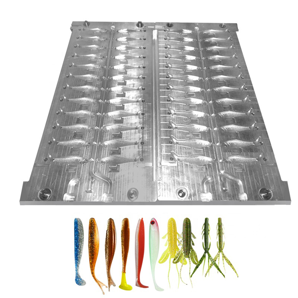 Custom Injection Molded Soft F - Fishing Lure Soft Plastic recension och pris