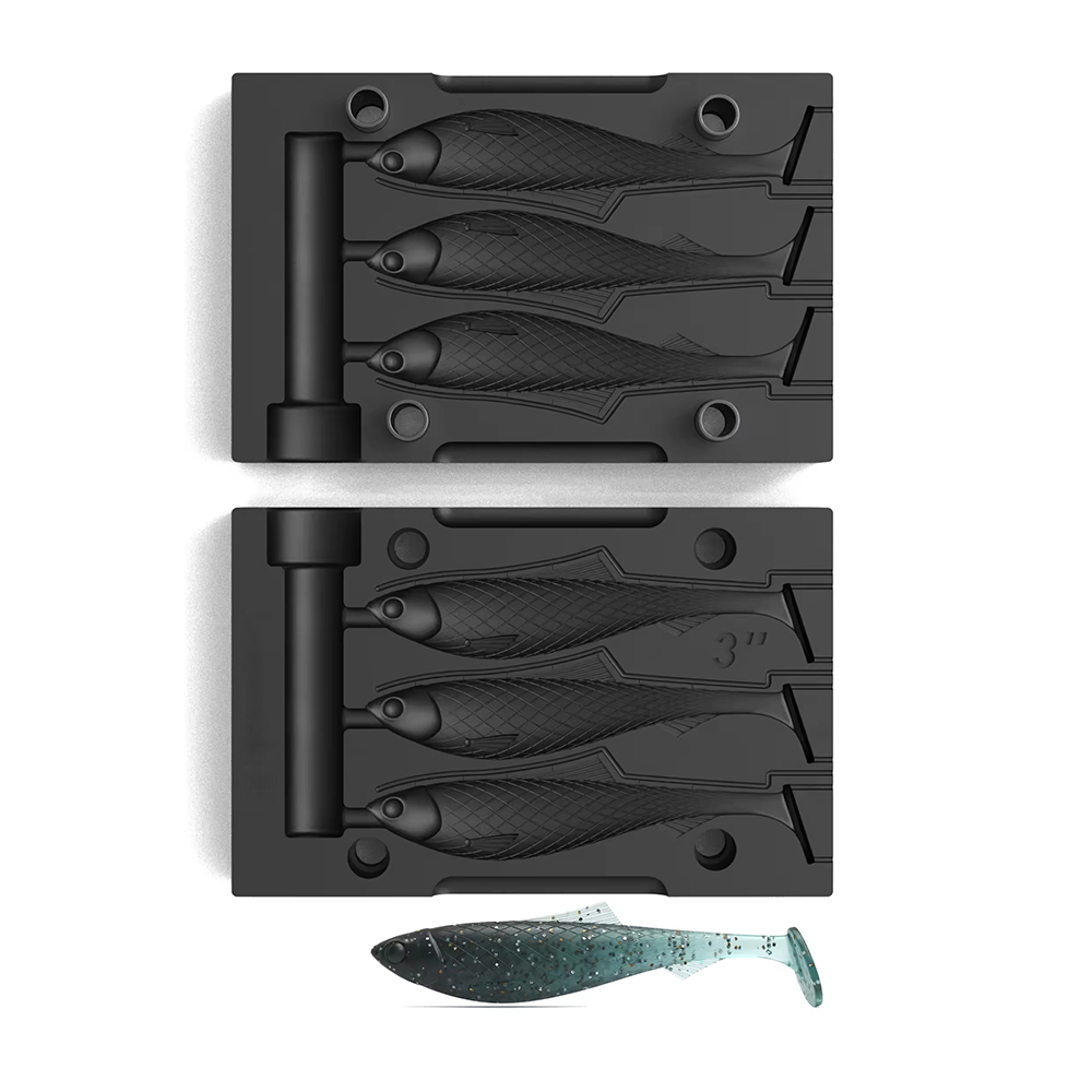 Custom Injection Molded Soft F - Fishing Lure Soft Plastic recension och pris