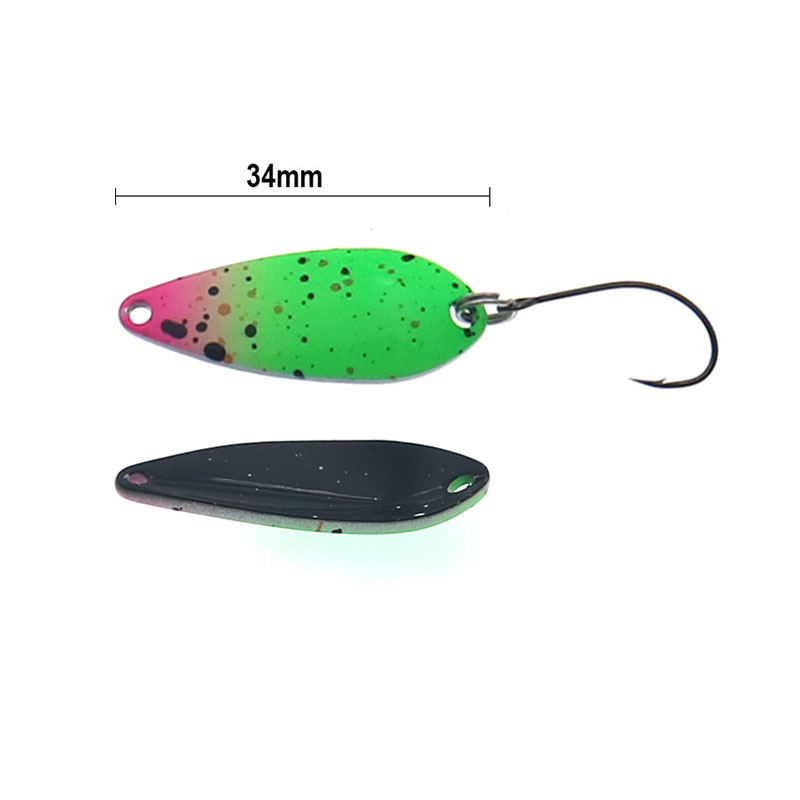 Fishing Spoon 4.3g 34mm UV Col - Fishing Lure Spoon recension och pris