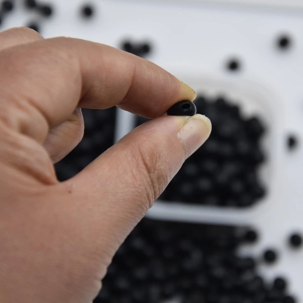 100pcs/lot Fishing Beads Space - Fishing Lure Soft Plastic recension och pris