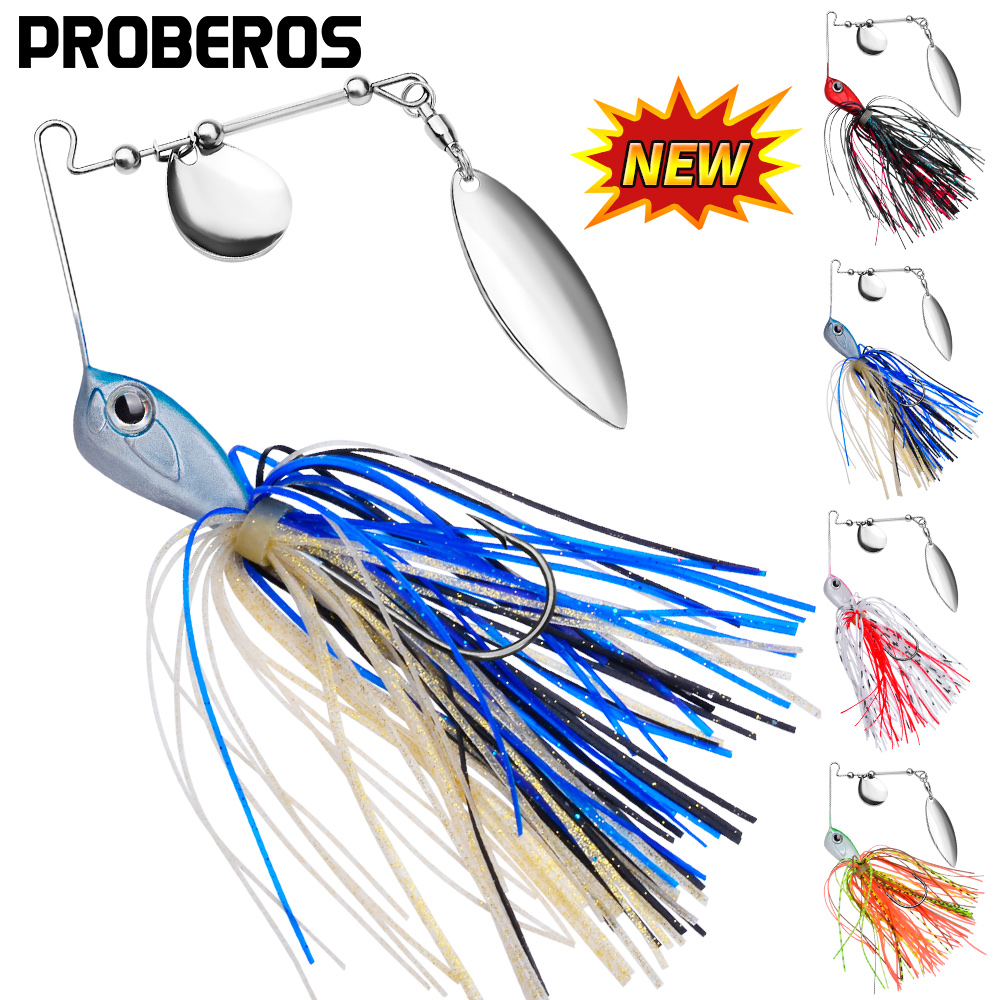 Proberos 10/14g Spinner Bait F - Fishing Lure Blade Bait recension och pris