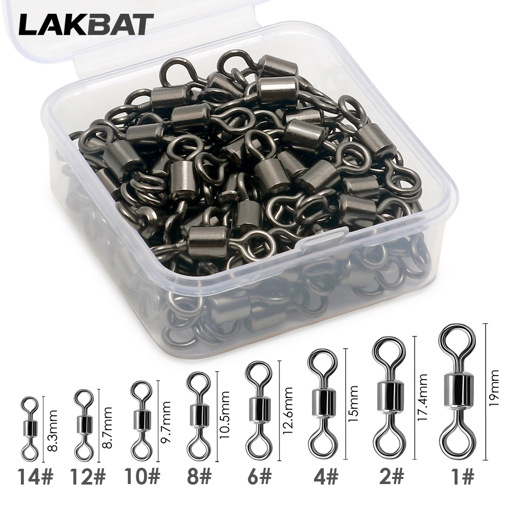 100PCS Stainless Steel Fishing - Fishing Lure Spinner recension och pris
