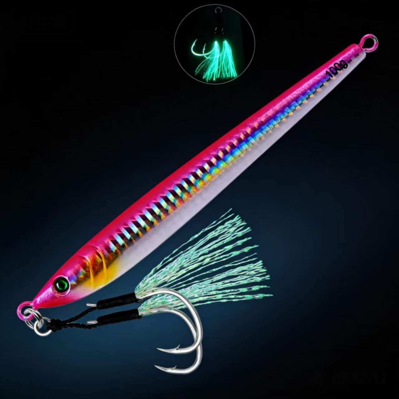 Cast Metal Jig Fishing Lure 5P - Fishing Lure Buzzbait recension och pris