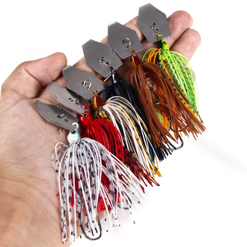 6 Pcs/Set Chatterbait Fishing  - Fishing Lure Buzzbait recension och pris