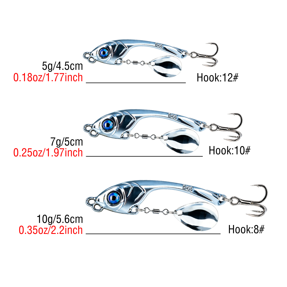 10 Pcs/Box Double Hole Metal V - Fishing Lure Making Kit recension och pris