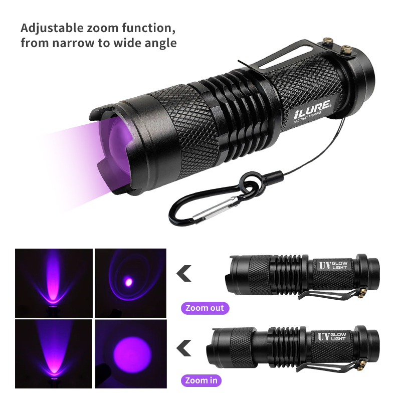 Mini UV Flashlight 395nm Ultra - Fishing Lure Making Kit recension och pris