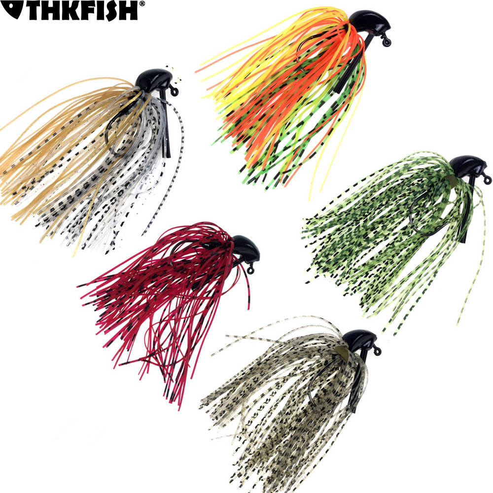 THKFISH 5pcs Jig Fishing Lures - Fishing Lure Buzzbait recension och pris