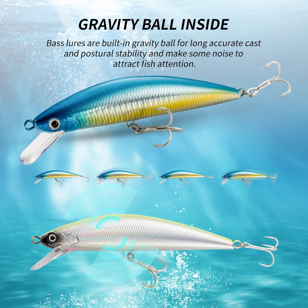 Fishing Lure Sinking Minnow 13 - Fishing Lure Jerkbait recension och pris
