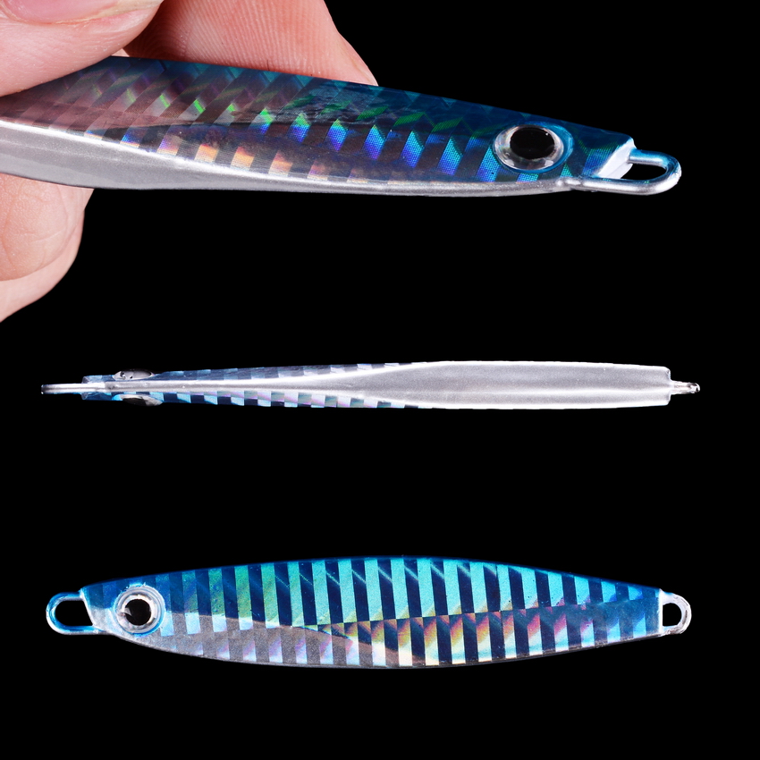 12pcs Fishing Metal Lures Jig  - Fishing Lure Blade Bait recension och pris