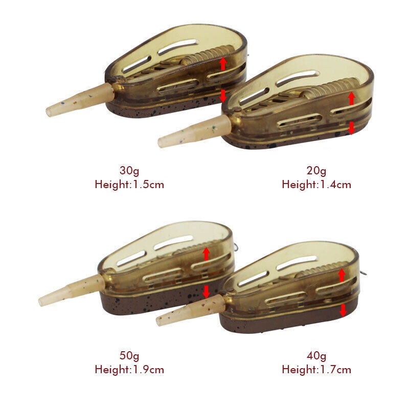 5Pcs Embed Feeder for Fishing  - Fishing Lure Making Kit recension och pris