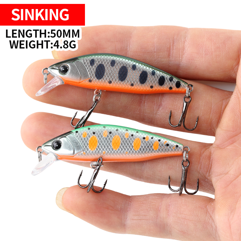 5cm4.8g Sinking Minnow Fishing - Fishing Lure Jerkbait recension och pris
