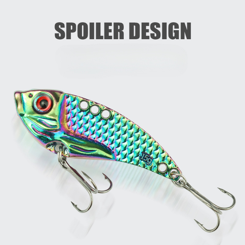 Dragon Tooth VIB Metal Blade L - Fishing Lure Blade Bait recension och pris