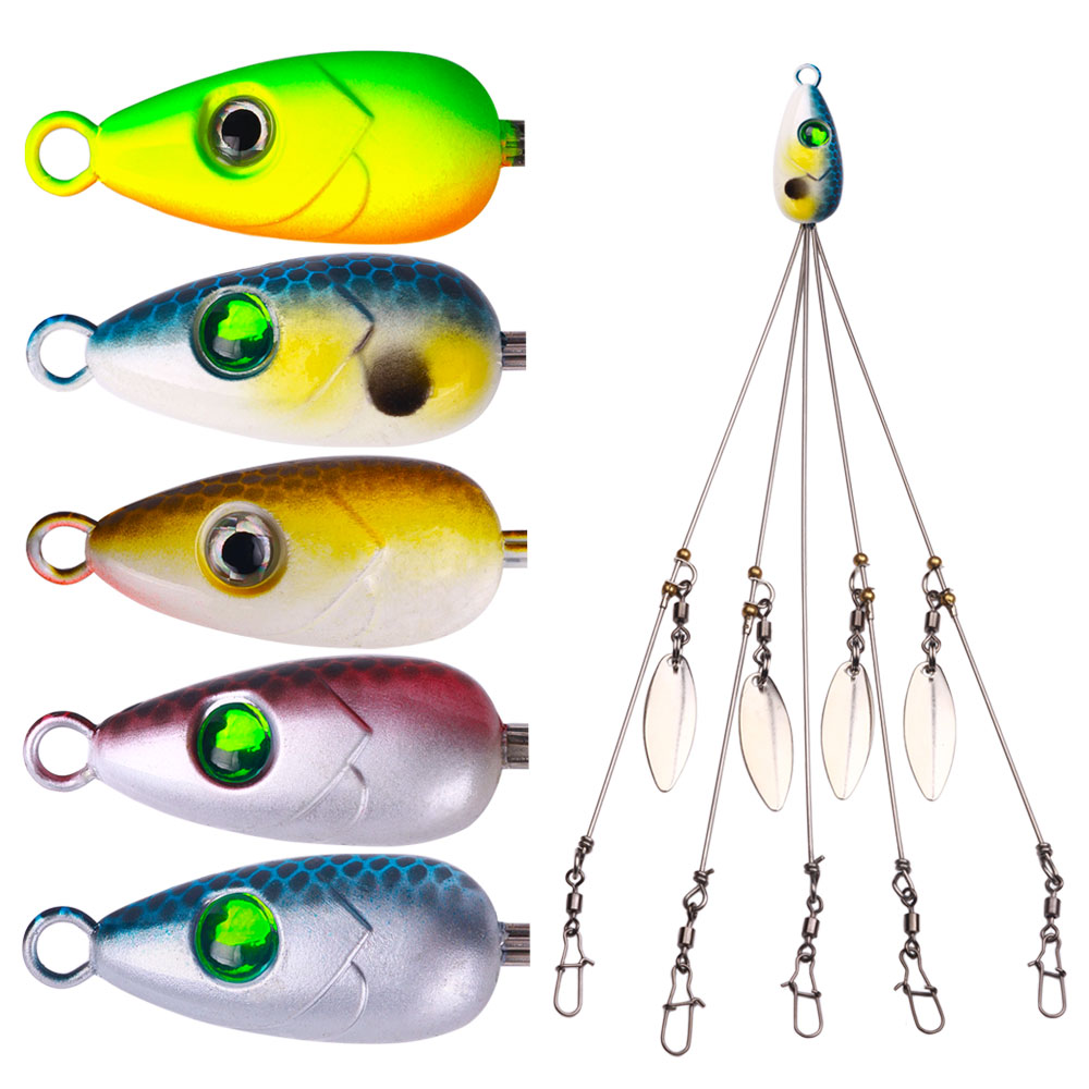 Alabama Rig Spinner Bait Umbre - Fishing Lure Blade Bait recension och pris