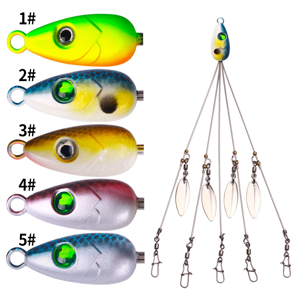 Alabama Rig Spinner Bait Umbre - Fishing Lure Blade Bait recension och pris