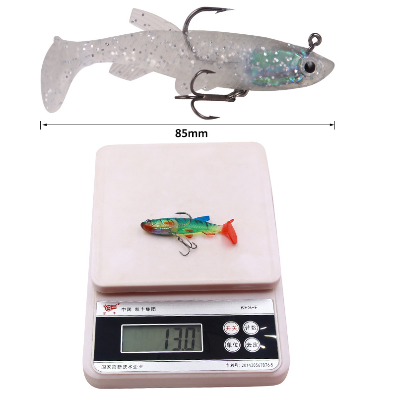 T Tail Soft Bait Soft Lures Si - Fishing Lure Soft Plastic recension och pris
